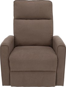 Relax forgószék fotel, szürkésbarna taupe, MEKENZI
