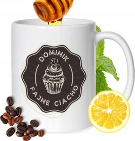 Bögre Dominik Barát Férj Nyomtatott Ajándék Fehér 330ml