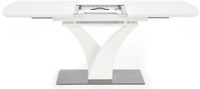 Széthúzható étkezőasztal  140-180 cm Habp (fehér) (6 8 fő részére). 1048601