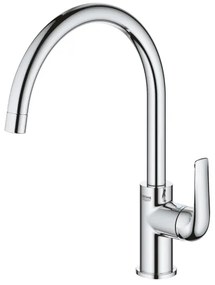 GROHE 31554001 - START CURVE mosogató csaptelep, fényes króm