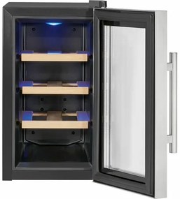 ProfiCook WK 1233 boradagoló 8 palackhoz,rozsdamentes acélból készült