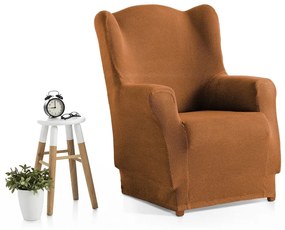 Bi-sztreccs rugalmas fotelhuzat, Belmarti, Vienna, jacquard anyag, narancs