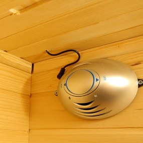 Sauna DeLuxe 3300 Carbon, barna