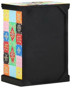 Tölgyfa Konzolasztal 50x30x75 cm Szilárd Mangófából
