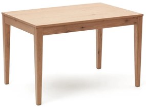 Bővíthető étkezőasztal hosszabbító asztallappal tölgyfa dekorral 80x120 cm Yain – Kave Home