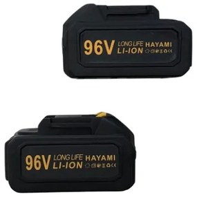 Akkus sövényvágó - HAYAMI HA-1038 + 2 akku + tartozékok