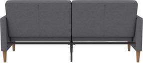 Szürke kinyitható kanapé 82 cm Lilly – Støraa