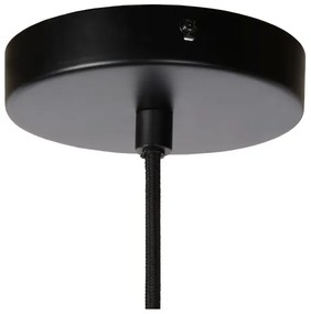 Lucide 78396/01/30 - Csillár zsinóron JERREL 1xE27/40W/230V fekete