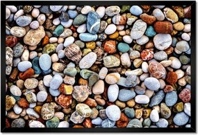 Poszterek keretben 60x40 Színes kövek