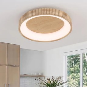 Brilagi - FALCON WOOD MODERN mennyezeti LED lámpa LED/40W/230V átm. 60 cm fa