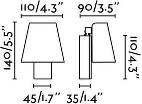 Fali Lámpa Arany LE PETIT FARO 62163