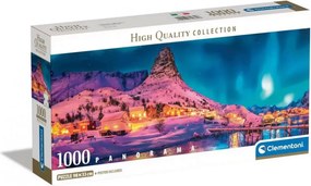Norvégia Lofoten 1000 db-os panoráma puzzle Clementoni