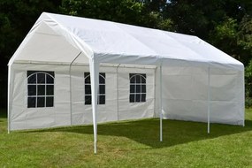 Univerzális partisátor 6×4 m PE 180 g/m² oldalfalak cipzár