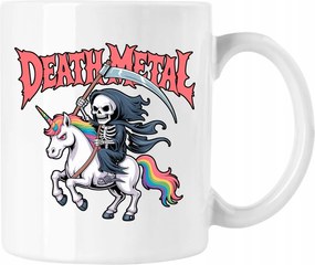 Unikornis bögre death metal rock 1 Fehér 330ml