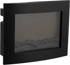 LED dekoráció modern kandalló COZY WARM 40x50 cm, fekete