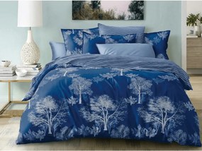 Pamut ágynemű CALMYRA kék Ágyneműhuzat mérete: 70 x 90 cm | 140 x 200 cm