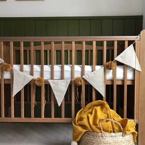 WO 2az1-ben Noble Cot Bed Vintage kiságy 140x70