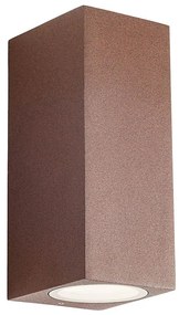 Redo 90531 - LED Kültéri fali lámpa BRIO LED/10W/230V 3000K IP54 barna