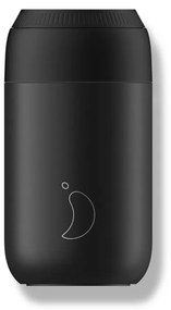Termobögre Chilly's Bottles - fekete lyuk 340ml,  Series 2 kiadás