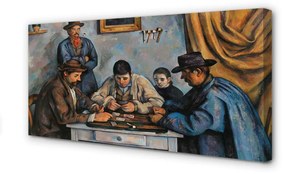 Canvas képek Art kártyajáték 125x50 cm