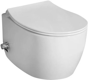 Isvea Sentimenti bidéfunkciós wc függő perem nélkül fehér 10ARS1010