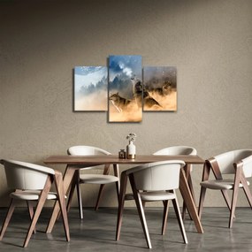 Farkasok üvöltése a holdra képe (90x60 cm)