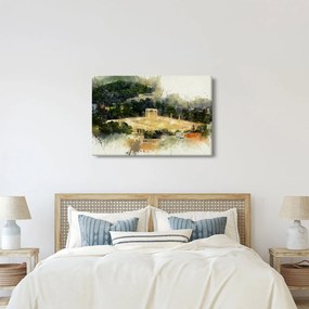 Kép - Zeusz temploma, Athén, Görögország (90x60 cm)