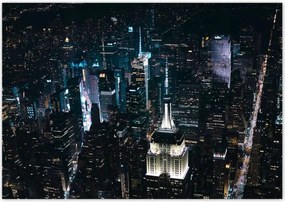 Poszterek 100x70 New York felülnézet