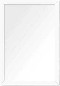 Rustic fa képkeret fehér 45x60cm Plexi