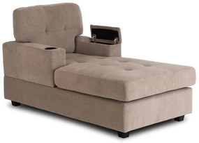 Modern Fotel Barnás-Bézs Színben. NEO