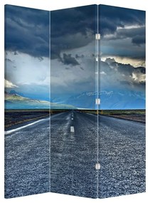 Paraván - vihar az úton (126x170 cm)