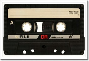 Poszterek keretben 60x40 Magnó kazetta