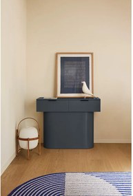 Antracitszürke konzolasztal 36x100 cm Totem – Teulat