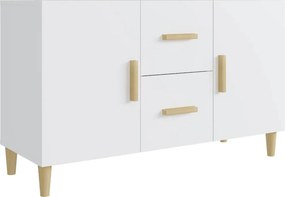 vidaXL fehér szerelt fa tálalóasztal 100 x 36 x 60 cm