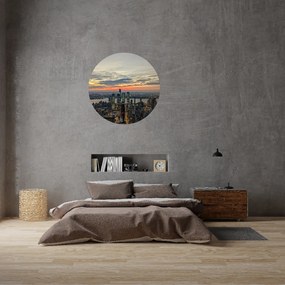 PIPPER. Textil kör alakú falmatrica "New York" Méret: 120cm
