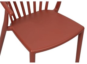 Barna műanyag kerti szék Capri – Bonami Essentials