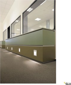 SLV DOWNUNDER 151952 Beépíthető lépcsőházi lámpa 1x5.2W/LED 3000K 230LM IP20