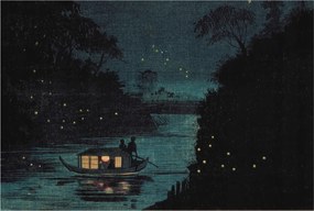 Fali fotótapéta Étkezőbe Esti fények 104x70 Ragasztó