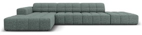 Türkiz sarokkanapé (bal oldali) Chicago – Cosmopolitan Design