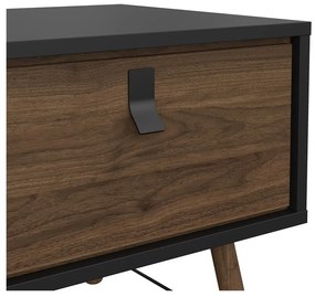 Sötétbarna dohányzóasztal 48x102 cm Ry – Tvilum