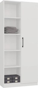 RD-80 polcos szekrény, fehér