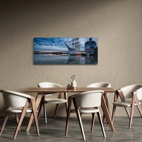 Vitorlás képe (120x50 cm)
