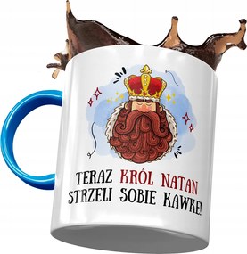 Kék Bögre Nátán Férj Kolléga Ajándék Nyomtatott Fotóval