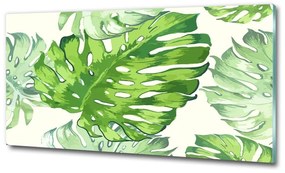 Fali üvegkép Trópusi levelek osh-89951925
