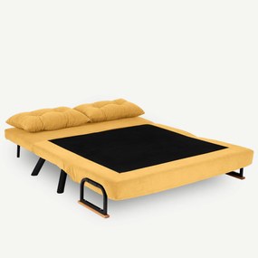 Kanapé futon  Sandy (mustár). 1062309