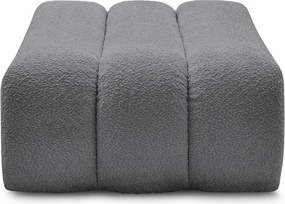 Szürke buklé lábtartó Azra – Bobochic Paris