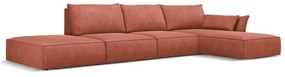 Piros sarokkanapé (jobb oldali) Vanda – Mazzini Sofas