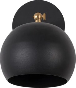 Sivani MR-709 fekete fém falilámpa