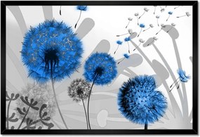 Poszterek keretben 60x40 Kék pitypangok