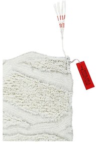 Fehér mosható kézi szövésű gyapjú futószőnyeg 70x200 cm Enkang Ivory – Lorena Canals